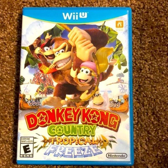 Nintendo Donkey Kong Country Tropical Freeze for Wii U Video Games